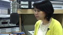 Suu Myat Mon, host of Burmese call-in program