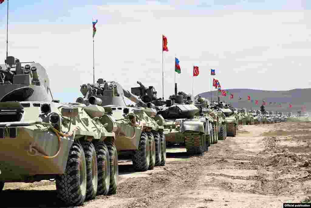 Azərbaycan və Türkiyə birgə hərbi təlim keçirir 