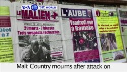 VOA60 World- Mali mourns after hotel attack that killed at least 19 people