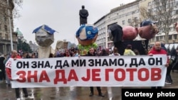 Protest studenata i građana "15. za 15" u Beogradu (Foto: FoNet/Novi optimizam)