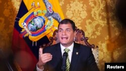 Correa acusa a Chevron de emprender una campaña de desprestigio contra el gobierno y la justicia de Ecuador.