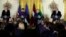 Президент США Дональд Трамп на пресс-конференции во время встречи с лидерами стран Балтии. Белый дом, Вашингтон. 3 апреля 2018 г.