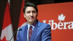 Perdana Menteri Kanada Justin Trudeau berbicara kepada para donatur selama Pesta Liburan Laurier Club di Museum Sejarah Kanada di Gatineau, Quebec, pada 16 Desember 2024. (Foto: AFP)