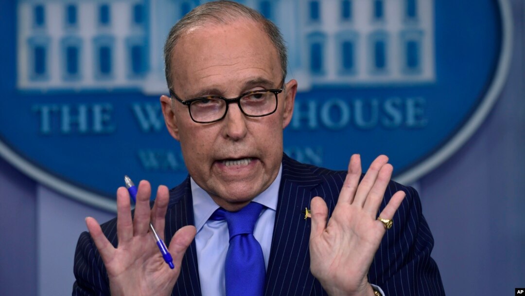 Penasihat ekonomi Gedung Putih, Larry Kudlow menyebut perselisihan ekonomi antara AS dan negara lain sebagai "pertengkaran keluarga."