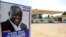 A poster of the presidential candidate of the opposition New Patriotic Party counterpart Nana Akufo-Addo is seen at the entrance of a gasoline station in Accra, October 23, 2012 