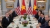 2024年3月25日，美國國務卿布林肯在華盛頓同越南外長裴青山舉行會晤。 （路透社照片）