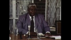 Archive: Mugabe/Joshua Nkomo Press Conference