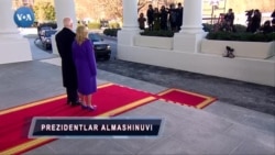 Bayden Trampni Oq uyda kutib oldi