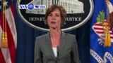 VOA60 America - President Trump Fires Acting AG Who Refused to Defend Immigration Ban