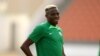 Nigeria's Victor Osimhen trains with the rest of the squad at Stade Annex, Bouake, Ivory Coast, February 6, 2024.