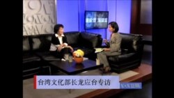 VOA卫视专访台湾文化部长龙应台
