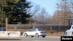 肯塔基州西南部美國陸軍基地坎貝爾堡。