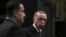 FILE - Turkey's President Recep Tayyip Erdogan, right, and Iraq's Prime Minister Mohammed Shia al-Sudani speak to the media after their talks, in Ankara, Turkey, March 21, 2023. Erdogan was set to make his first official visit to Iraq in more than a decade on April 22, 2024. 
