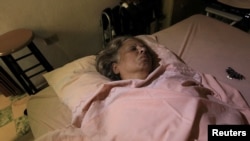 Marta Beatriz Roque, una de las huelguistas, perdió ocho kilos de peso e incluso sufrió una afección cardiaca.