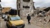 Cars transport mattresses as displaced people make their way back to their homes in the south of Lebanon after a ceasefire between Israel and Hezbollah took effect, on November 27, 2024, in the southern town of Qana.