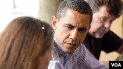 Barack Obama comenzó a enfocarse en las necesidades de las familias militares durante su campaña presidencial en 2008.