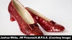 Ruby slippers, designed by Adrian, from The Wizard of Oz (1939), will be among the exhibits at the Academy Museum of Motion Pictures in Hollywood. 