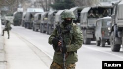 Konvoj ruskih vojnih vozila