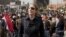 War correspondent Marie Colvin, photographed here in Tahrir square in Cairo, was killed in Syria in 2012. (AP/Ivor Prickett Sunday Times)
