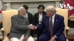 特朗普與莫迪會晤 同意化解關稅與貿易爭端