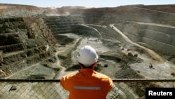 Tambang emas terbesar di Australia "Fimiston Open Pit" di kota Kalgoorlie, 500 kilometer sebelah timur Perth (foto: dok).
