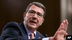 Menteri Pertahanan Amerika Ashton Carter memperingatkan ancaman rudal Korea Utara (foto: dok).