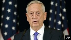 Jim Mattis, Washington, le 21 juin 2017