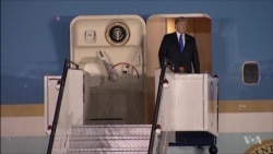Trump Arrives in Singapore for Summit with Kim