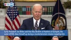 VOA60 World - US Says IS Leader Killed Himself in Act of Cowardice