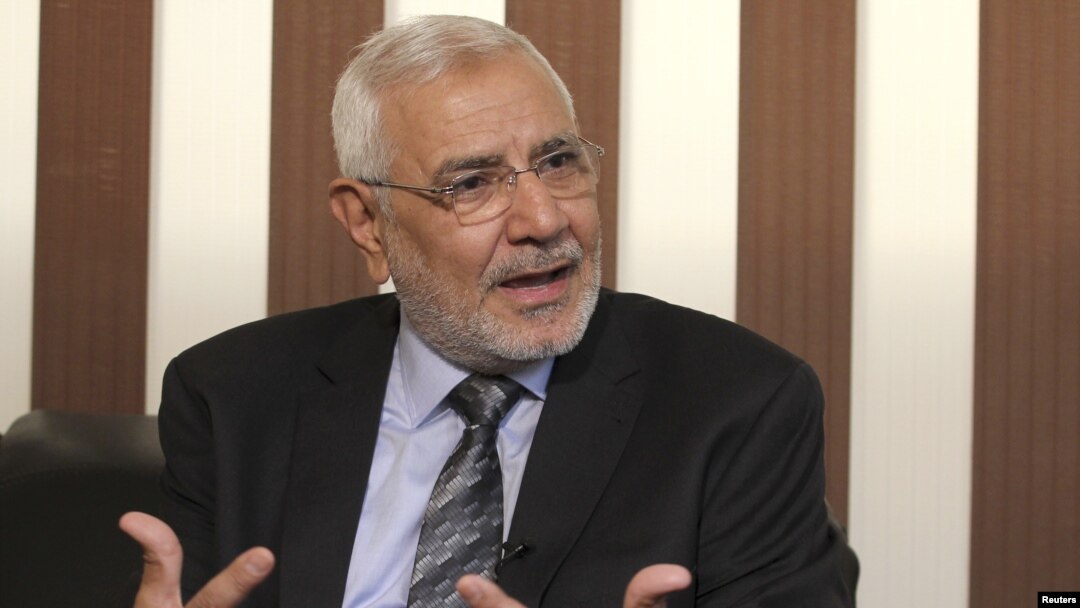 Egyptian presidential candidate Abdel Moneim Abol Fotouh (file photo)