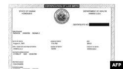 Barack Obama, birth certificate