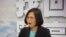 民进党主席蔡英文（美国之音 赵婉成拍摄）