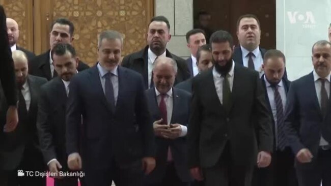 Dışişleri Bakanı Hakan Fidan Şam'da HTŞ lideri Ahmed el-Şara’yla görüştü 