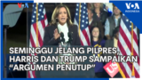 Seminggu Jelang Pilpres, Harris dan Trump Sampaikan “Argumen Penutup” 