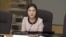 캐나다 상원 인권위원회가 16일 개최한 청문회에 참석한 탈북자 오드리 박 씨.