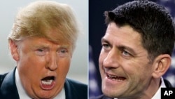 Donald Trump da Paul Ryan