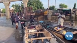 Nigeria canoe owners cash in after floods hit Maiduguri