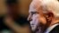 U.S. Senator John McCain, R-Ariz., listens during a town hall meeting at the Burton Barr Central Library, Sept. 5, 2013, in Phoenix. 