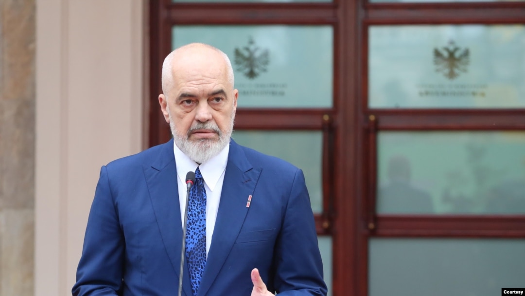 Premijer Albanije Edi Rama (Foto: VOA)