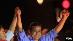 Ollanta Humala memenangkan pilpres di Peru dengan selisih angka tipis (6/6).