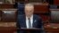 FILE — In this image from video provided by Senate TV, Senate Majority Leader Chuck Schumer, D-N.Y., speaks on the Senate floor at the Capitol in Washington, March 14, 2024. 