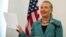 US Secretary of State Hillary Clinton during a press conference in East Timor, Sept 6, 2012