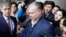 U.S. Special Representative for North Korea Stephen Biegun is surrounded by media upon his arrival to Incheon International Airport in Incheon, South Korea, Feb. 3, 2019. 