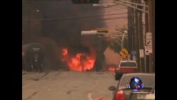 加拿大列车脱轨爆炸事件仍有多人失踪