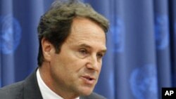 Eric Laroche, the World Health Organization's top humanitarian official (file photo)