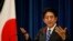 Japan's Prime Minister Shinzo Abe