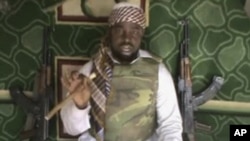 Shugaban kungiyar Boko Haram Abubakar Shekau