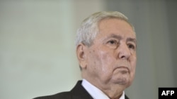 Le président par interim de l’Algerie, Abdelkader Bensalah, le 9 avril 2019.