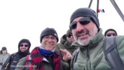 Սարի գագաթից Նիկոլ Փաշինյանն իր ողջույնի ուղերձը հղեց Հասան Ռոհանիին և Դոնալդ Թրամփին