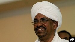 Sudanese President Omar al-Bashir (file photo)